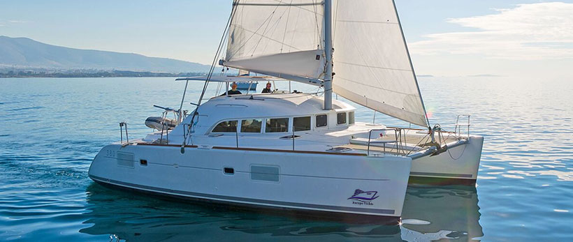 Lagoon 380 Catamaran Charter Greece Main