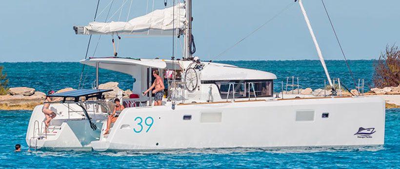 Lagoon 39 Catamaran Charter Greece Main