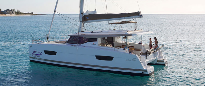 Lucia 40 Catamaran Charter Greece Main