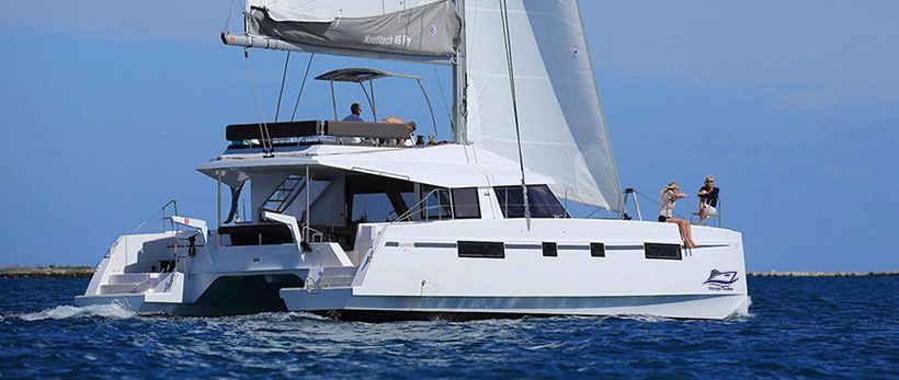 Nautitech Open 46 Fly Catamaran Charter Greece Main