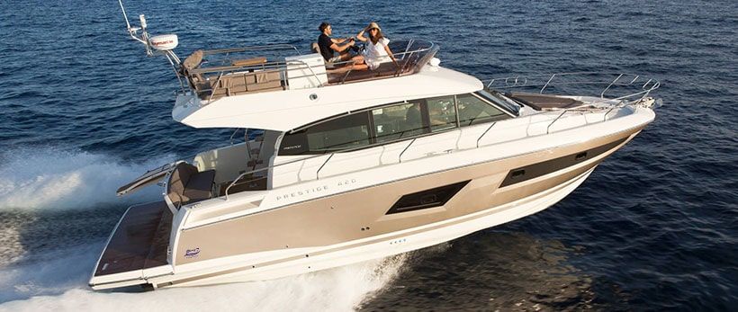 Prestige 420 Fly Luxury Motor Yacht Croatia Main